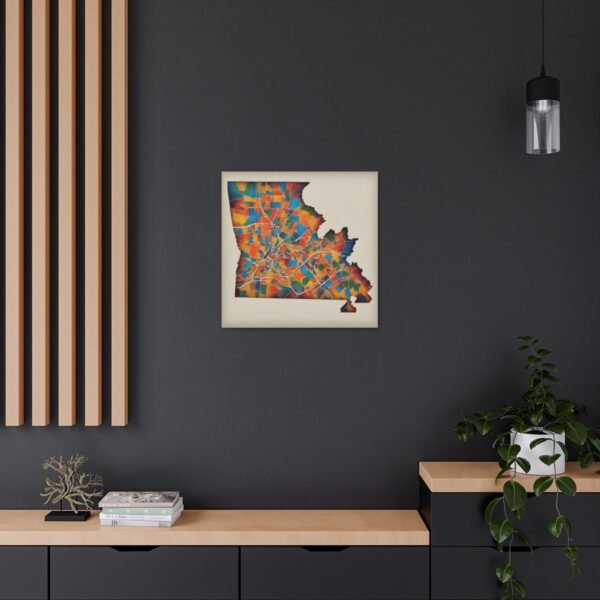 Pennsylvania Canvas Gallery Wraps &#8211; Pennsylvania Bedroom Office Living Room Wall Decor Home Canvas Art &#8211; Housewarming Gifts &#8211; PA Home Gifts