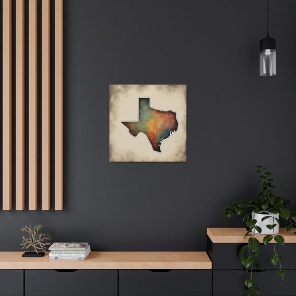 Texas Canvas Gallery Wraps &#8211; Texas Office Living Room Bedroom Wall Decor Home Canvas Art &#8211; Housewarming Gifts &#8211; TX New Home Gifts