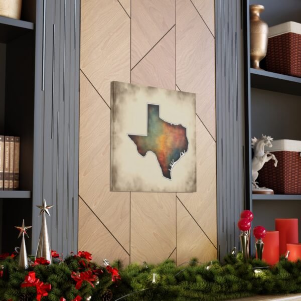 Texas Canvas Gallery Wraps &#8211; Texas Office Living Room Bedroom Wall Decor Home Canvas Art &#8211; Housewarming Gifts &#8211; TX New Home Gifts