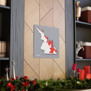 Virginia Canvas Gallery Wraps &#8211; Virginia Living Room Office Bedroom Wall Decor Home Canvas Art &#8211; Housewarming Gifts &#8211; VA New Home Gifts