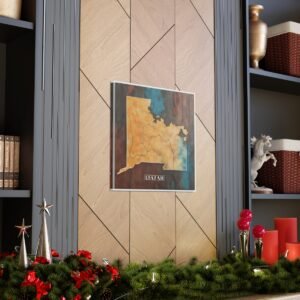 Utah Canvas Gallery Wraps &#8211; Utah Living Room Bedroom Office Wall Decor Home Canvas Art &#8211; Housewarming Gifts &#8211; UT New Home Gifts