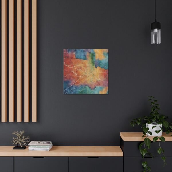 Utah Canvas Gallery Wraps &#8211; Utah Living Room Office Bedroom Wall Decor Home Canvas Art &#8211; Housewarming Gifts &#8211; UT New Home Gifts