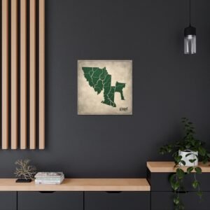 Vermont Canvas Gallery Wraps &#8211; Vermont Living Room Bedroom Wall Decor Office Home Canvas Art &#8211; Housewarming Gifts &#8211; VT New Home Gifts