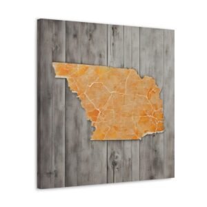 Tennessee Canvas Gallery Wraps &#8211; Tennessee Living Room Wall Decor Bedroom Office Home Canvas Art &#8211; Housewarming Gifts &#8211; TN New Home Gifts
