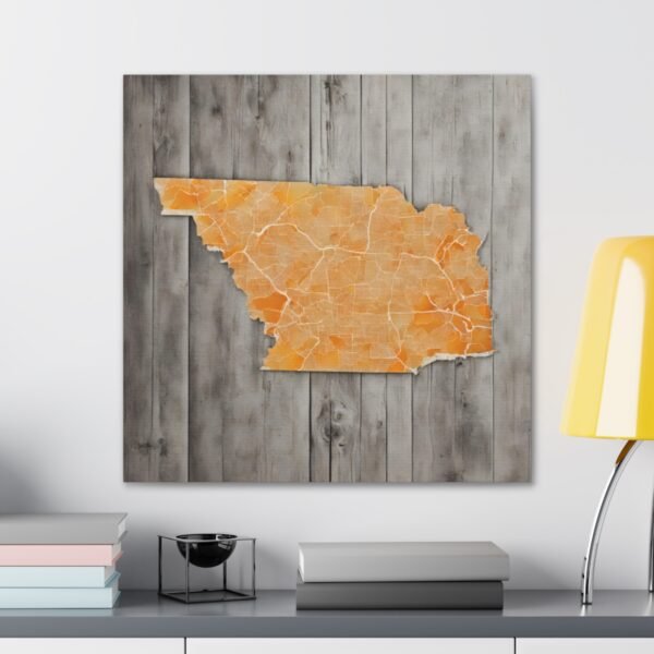 Tennessee Canvas Gallery Wraps &#8211; Tennessee Living Room Wall Decor Bedroom Office Home Canvas Art &#8211; Housewarming Gifts &#8211; TN New Home Gifts