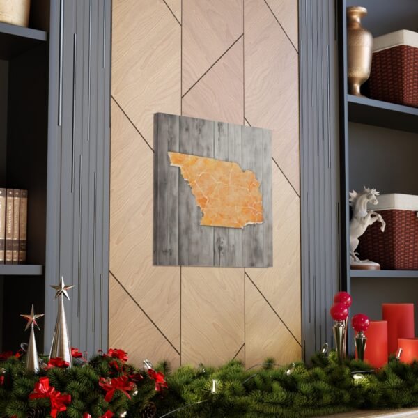 Tennessee Canvas Gallery Wraps &#8211; Tennessee Living Room Wall Decor Bedroom Office Home Canvas Art &#8211; Housewarming Gifts &#8211; TN New Home Gifts
