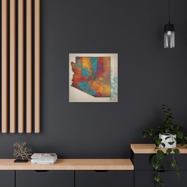 Arizona Canvas Gallery Wraps &#8211; Arizona Living Room Home Office Bedroom Wall Decor Canvas Art &#8211; Housewarming Gifts &#8211; AZ New Home Gifts