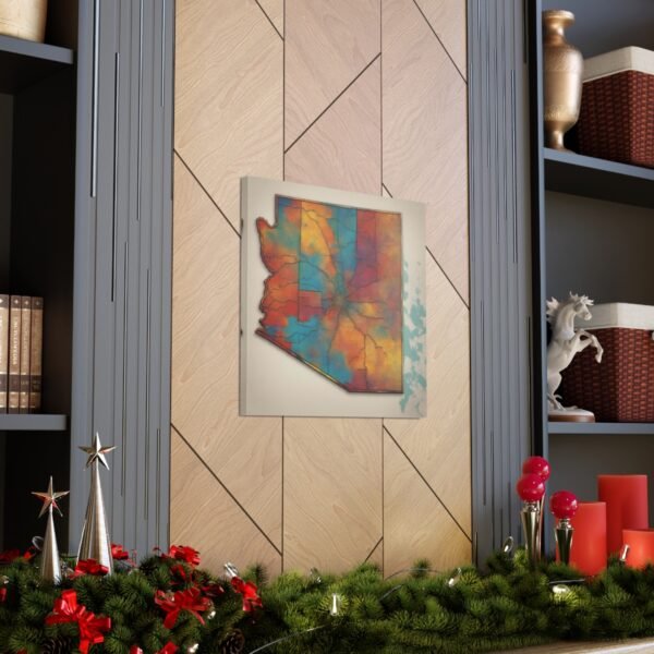 Arizona Canvas Gallery Wraps &#8211; Arizona Living Room Home Office Bedroom Wall Decor Canvas Art &#8211; Housewarming Gifts &#8211; AZ New Home Gifts