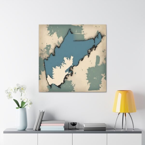 Maine Canvas Gallery Wraps &#8211; Maine Bedroom Office Home Living Room Wall Decor Canvas Art &#8211; Housewarming Gifts &#8211; ME New Home Gifts