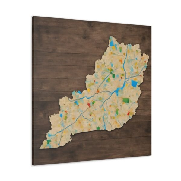 Kentucky Canvas Gallery Wraps &#8211; Kentucky Bedroom Home Office Living Room Wall Decor Canvas Art &#8211; Housewarming Gifts &#8211; KY New Home Gifts