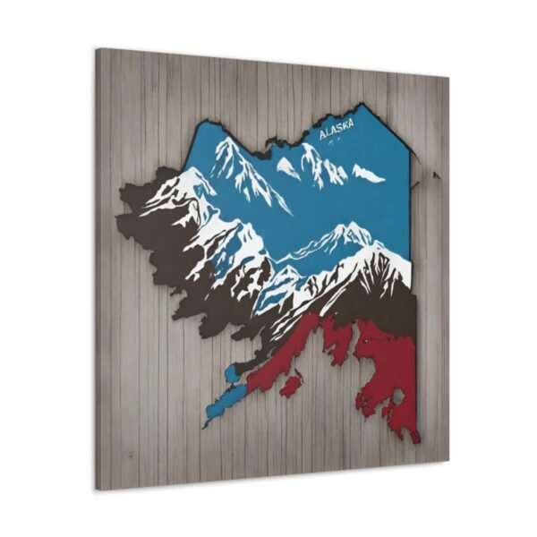 Alaska Canvas Gallery Wraps &#8211; Alaska Living Room Bedroom Office Home Wall Decor Canvas Art &#8211; Housewarming Gifts &#8211; AK New Home Gifts