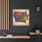 Lowa Canvas Gallery Wraps &#8211; Lowa Bedroom Home Office Living Room Wall Decor Canvas Art &#8211; Housewarming Gifts &#8211; New Home Gifts