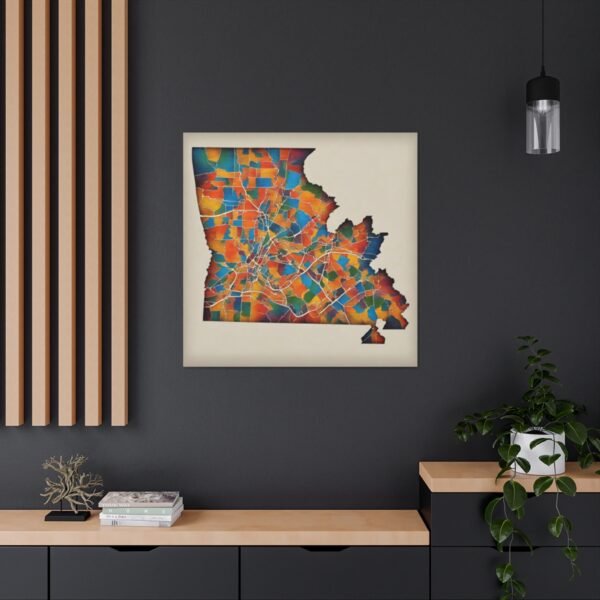 Pennsylvania Canvas Gallery Wraps &#8211; Pennsylvania Bedroom Office Living Room Wall Decor Home Canvas Art &#8211; Housewarming Gifts &#8211; PA Home Gifts