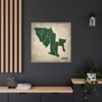 Vermont Canvas Gallery Wraps &#8211; Vermont Living Room Wall Decor Bedroom Office Home Canvas Art &#8211; Housewarming Gifts &#8211; VT New Home Gifts