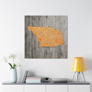 Tennessee Canvas Gallery Wraps &#8211; Tennessee Living Room Wall Decor Bedroom Office Home Canvas Art &#8211; Housewarming Gifts &#8211; TN New Home Gifts