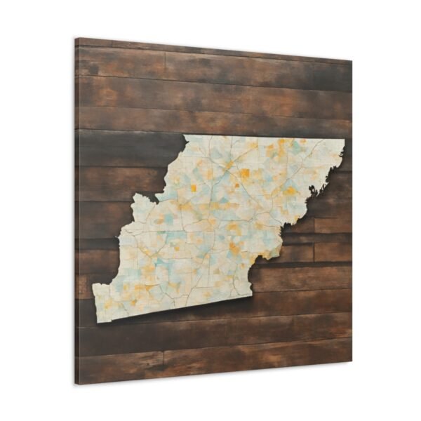Tennessee Canvas Gallery Wraps &#8211; Tennessee Living Room Office Wall Decor Bedroom Home Canvas Art &#8211; Housewarming Gifts &#8211; TN New Home Gifts