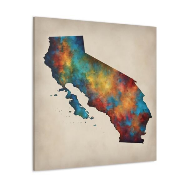 California Canvas Gallery Wraps &#8211; California Living Room Home Office Bedroom Wall Decor Canvas Art &#8211; Housewarming Gifts &#8211; CA New Home Gifts