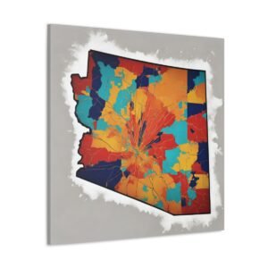 Arizona Canvas Gallery Wraps &#8211; Arizona Bedroom Living Room Home Office Wall Decor Canvas Art &#8211; Housewarming Gifts &#8211; AZ New Home Gifts