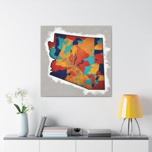 Arizona Canvas Gallery Wraps &#8211; Arizona Bedroom Living Room Home Office Wall Decor Canvas Art &#8211; Housewarming Gifts &#8211; AZ New Home Gifts