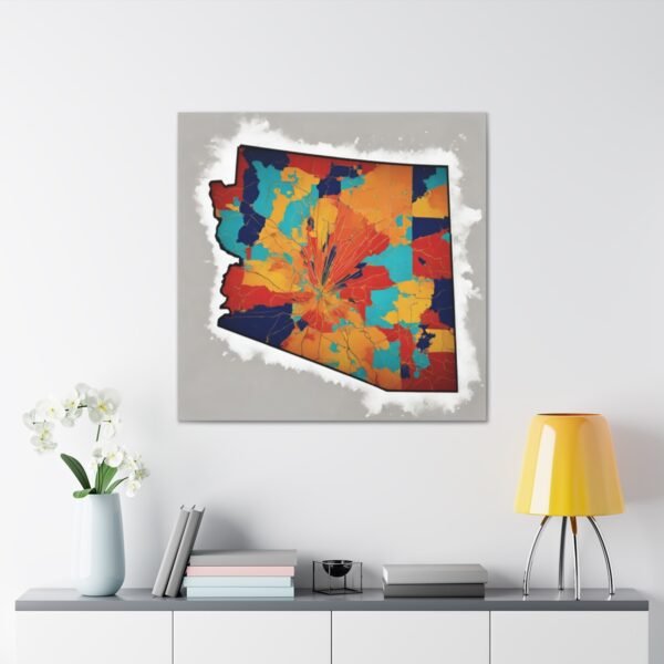 Arizona Canvas Gallery Wraps &#8211; Arizona Bedroom Living Room Home Office Wall Decor Canvas Art &#8211; Housewarming Gifts &#8211; AZ New Home Gifts