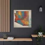 Arizona Canvas Gallery Wraps &#8211; Arizona Bedroom Living Room Home Office Wall Decor Canvas Art &#8211; Housewarming Gifts &#8211; AZ New Home Gifts